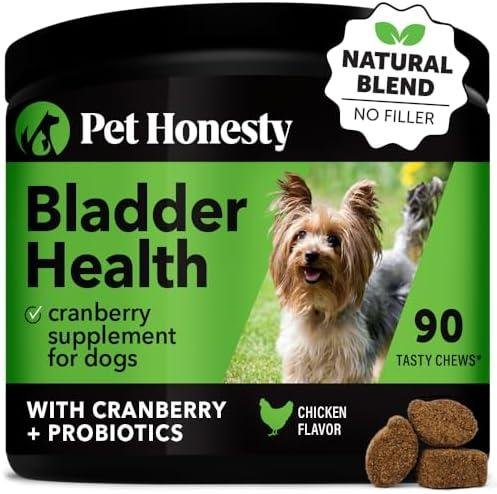 Top Dog Health Supplements: Bladder, Probiotics, Omega 3
