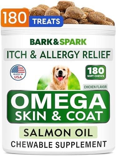 Top Dog Health Supplements: Bark&Spark Allergy Relief, VetIQ Glucosamine, Probiotics, Omega 3 Fish Oil Chewables